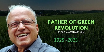 Prof M S Swaminathan, End of an Era