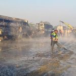 At least 13 people died, 70 injured in road accident, fire at Yamuna Expressway in Mathura