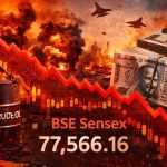 Black Monday: Markets Plunge into Correction Zone Amid US-Iran War; Brent Crude Hits $104