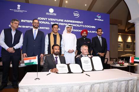 Cochin Shipyard and Drydocks World join hands to scale up India’s ship-repair industry – The Indian Awaaz